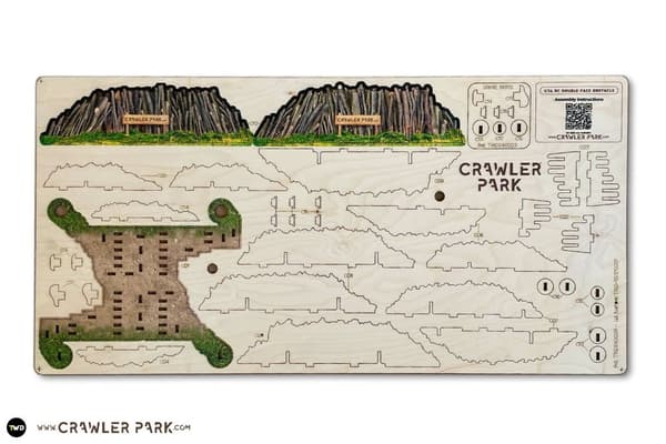 Crawler Park - Kit med 5 hinder för 1/18 &amp; 1/2
