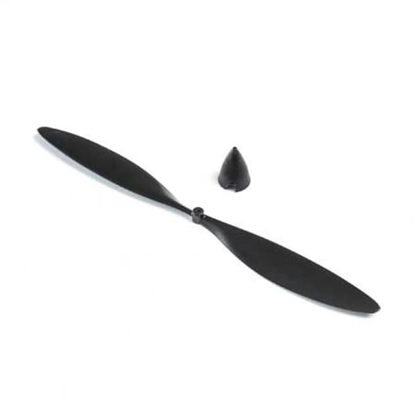 EFLUP14045 Prop w/Spinner 140x45mm Night Vapor
