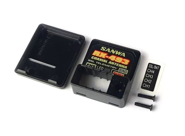 Sanwa Reservedeksel for Mottaker RX-493 FH5