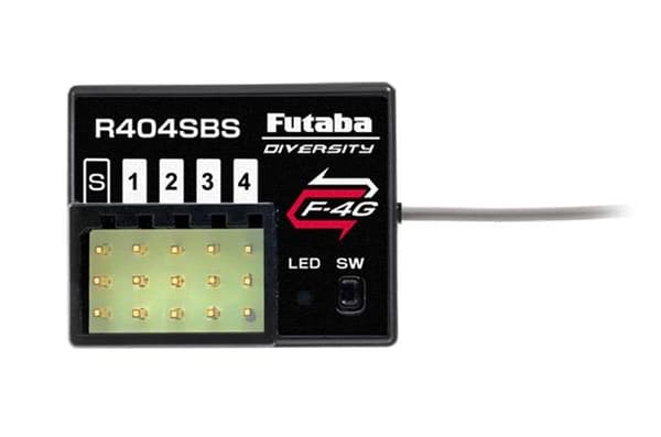 Futaba R404SBS - F-4G Telemetry 4ch for T10PX