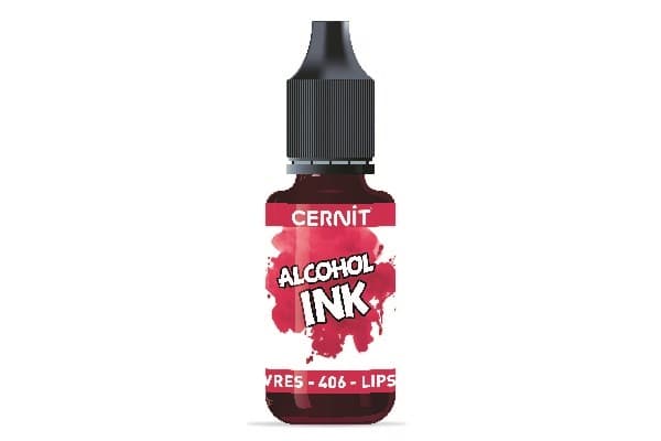 Cernit alcohol ink 20ml lipstick red
