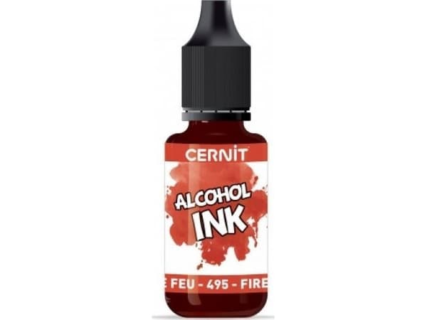 Carioca Cernit alcohol ink 20ml fire red