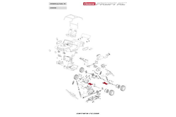 Carrera 370410190 - Front/Rear Suspension Arms
