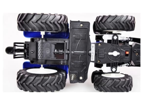 Amewi RC Traktori kuormalavahaarukalla LiIon 500mAh sininen/6+