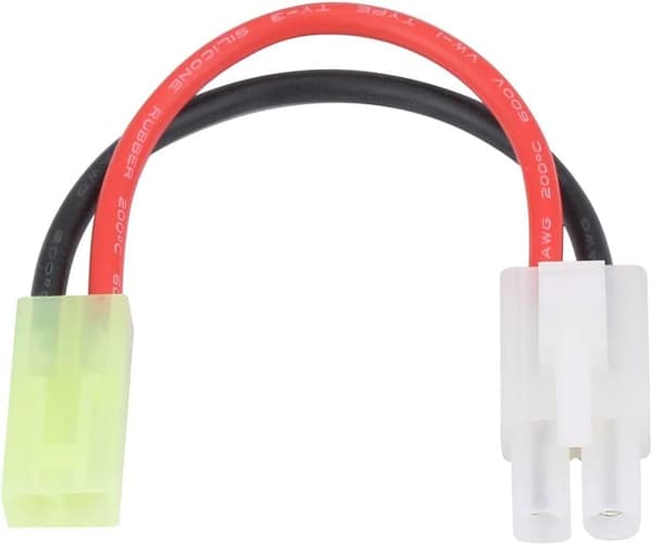 1 stk 16AWG cm 13 Plug Converter Tamiya Large han til mini Tamiya adapter - Tilbehør til fjernbetjening legetøj kabel