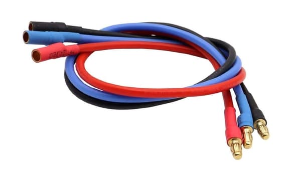 3st Kabelförlängning 16AWG 30cm Banan 3.5mm för RC borstlös motor ESC - Tillbehör till Fjärrstyrda Leksaker kabel