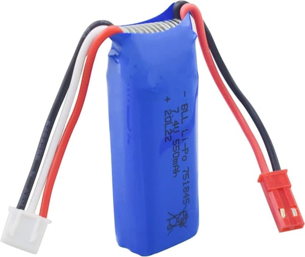 Wltoys K969 K979 K989 K999 P929 P939 stykker 751845 7.4V 550mAh bil højhastighedsfjernbetjening - tilbehør til fjernstyret legetøj lithiumbatterier