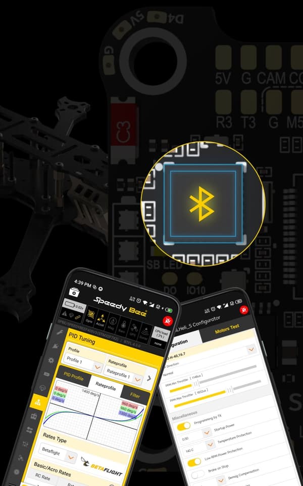 SpeedyBee Stack F405 V3 50A 3-6S FC Stack