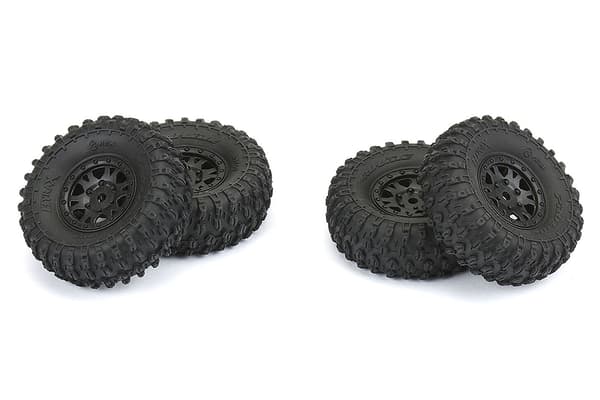 Proline 1.0 Hyrax &amp; Mini Impulse däck SCX24 (4