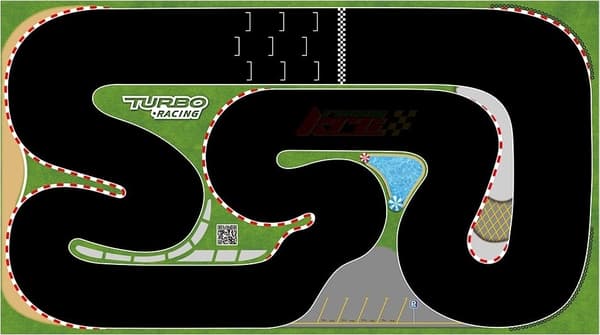 Turbo Racing Track Mat 160x90cm