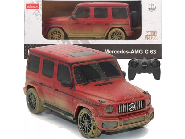 RASTAR kontrollbil modell Mercedes-Benz G63 AMG i målestokk 1:24, 95800-4 (1190)
