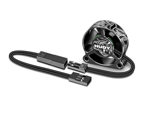 HY-293101 HUDY Alu Fläkt 30mm - Sidomontering 2 Hå