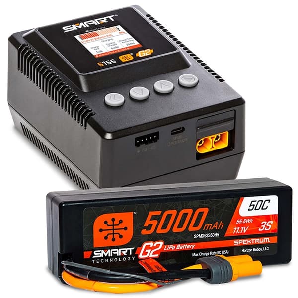 Spektrum Smart G2 Powerstage Bundle 3S m/S155