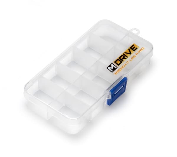 M-Drive Skrue &amp; møtrik Box - 127x66x22mm
