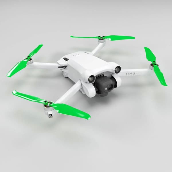 Master Airscrew Mini 3/4 Pro Stealth Props Grøn