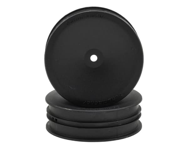 U4660 Wheel Front Slim 2WD Black 1/10 (2)
