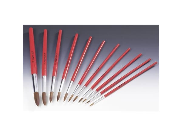 ZAHN Pinsel E10710-07 Rundpensel Ponex 4 dele