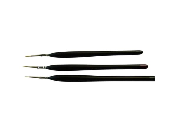 ZAHN Brush E10710-22 Borste för modellbygge Syntetisk 3 delar