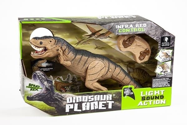 Radiostyrd Tyrannosaurus med fräcka funktioner, Ljus