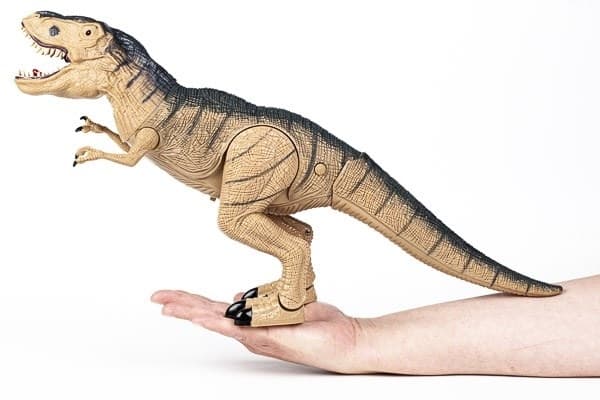Radiostyrd Tyrannosaurus med fräcka funktioner, Ljus