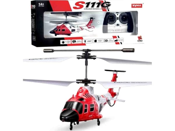 Jokomisiada Syma S111G helikopter kontrollert av fjernkontroll RC0541