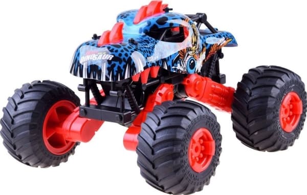 Jokomisiada Suuri ohjattava auto Monster DINO 4x4 kauko-ohjain RC0537C