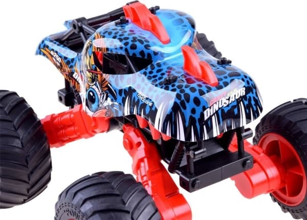 Jokomisiada Suuri ohjattava auto Monster DINO 4x4 kauko-ohjain RC0537C
