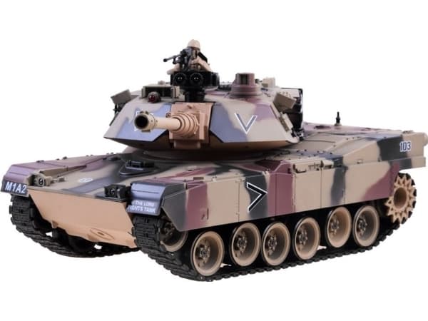 Jokomisiada REALISTIC US M1A2 TARGET TANK +pilotti RC0252MO