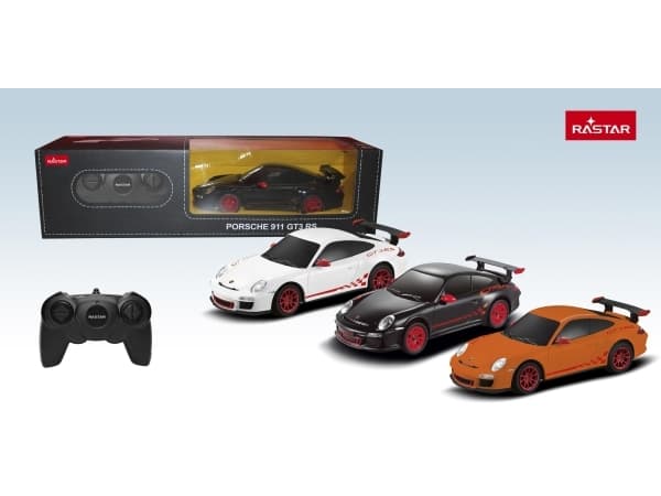 Rastar R/C 1:24 Porsche GT3 RS Valkoinen ja musta