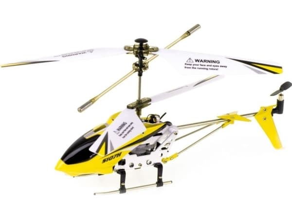 Helikopteri RC Syma S107H 2,4 GHz RTF keltainen
