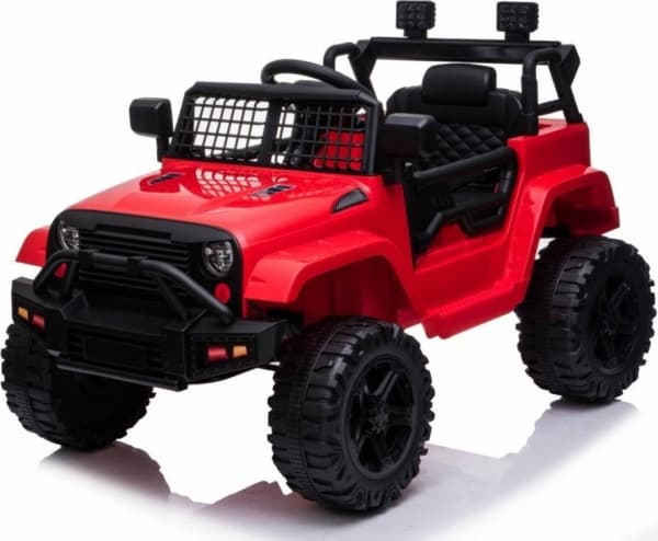 Ramiz Fordon Jeep Mörk natt röd