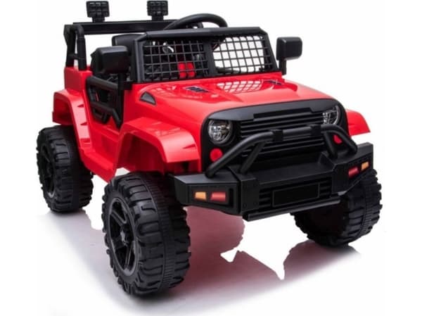 Ramiz Fordon Jeep Mörk natt röd