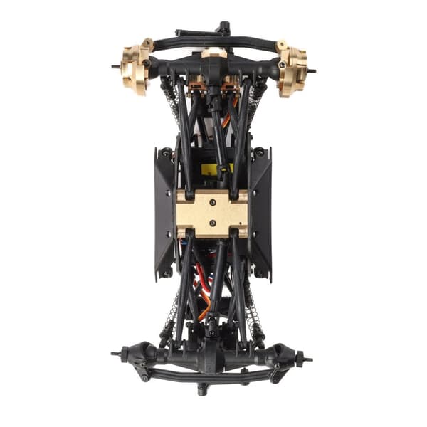 AXI301002 Chassis Skid Plate Messing 19.5g AX24