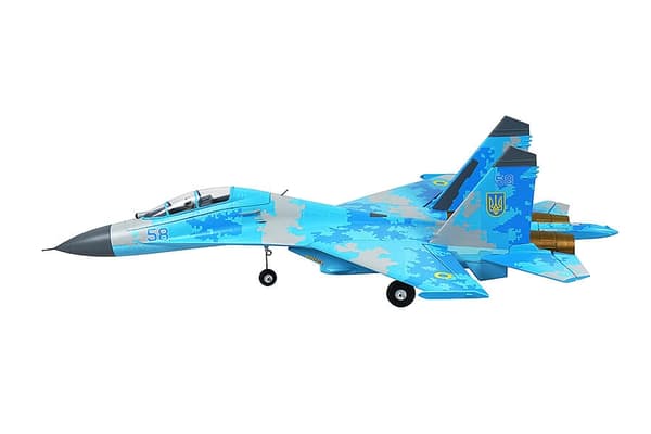 XFly Su-27 Twin 50mm EDF PNP - Blå Camo