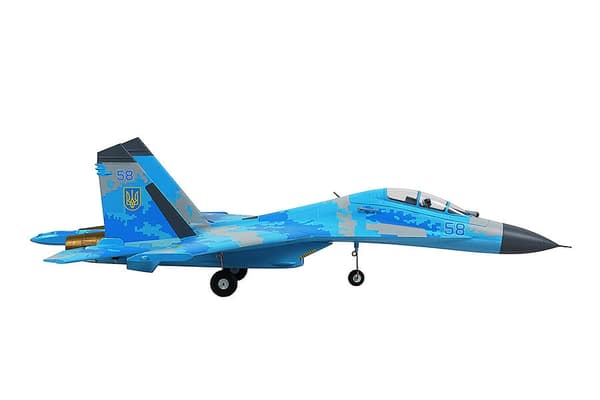 XFly Su-27 Twin 50mm EDF PNP - Blå Camo