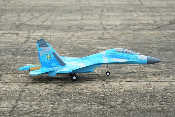 XFly Su-27 Twin 50mm EDF PNP - Blå Camo