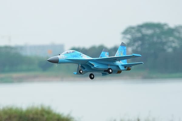 XFly Su-27 Twin 50mm EDF PNP - Blå Camo