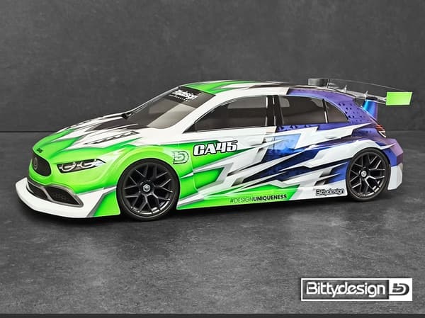 Bittydesign Carrozzeria Ca45 för 190 mm 1/10 FWD
