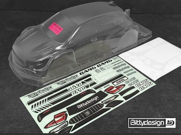 Bittydesign Carrozzeria Ca45 för 190 mm 1/10 FWD