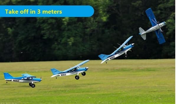 FMS Maule 1500mm Floats och Reflex-Gyro PNP