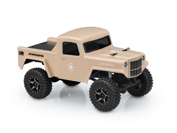 JConcepts JCI Creep Wheelbase Clear Body SCX24