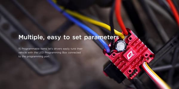 Hobbywing QuicRun 1080 80A G2 Børstet ESC 2-3s