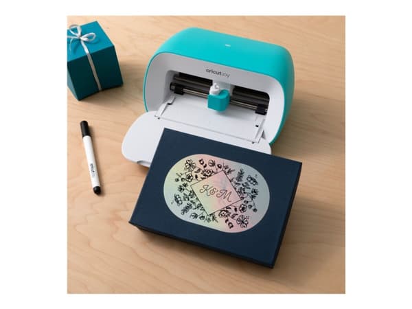 Cricut Joy Smart Label - Hantverksmaterial - 14 x 33 cm - 4 ark - silver - permanent - vinyl