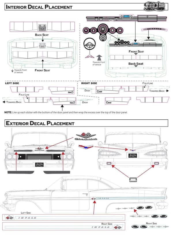 RER15533 FiftyNine Clear Body Kit - Umalet