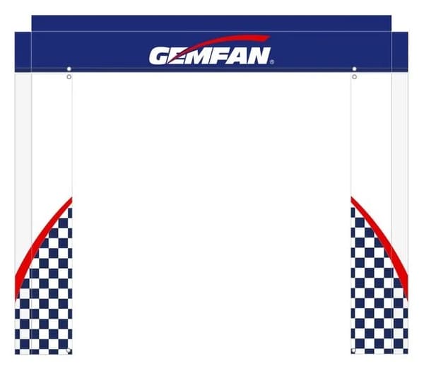 Gemfan Drone Racing Gate 5x5 - Blue