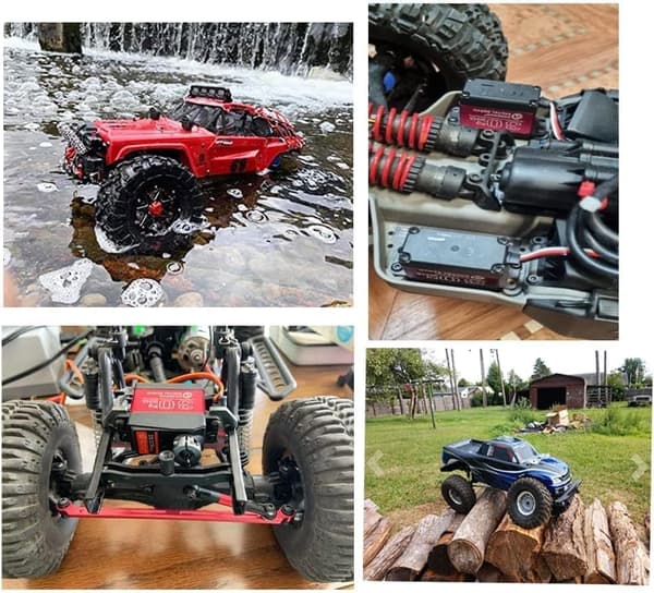 Dsservo DS3230 PRO 7.4V 30KG 25T nokka mallille 1/10 (180 astetta) - Lisävarusteet kauko-ohjattaville leluille digitaalinen servomoottori