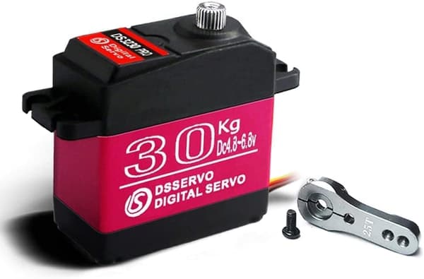 Dsservo DS3230 PRO 7.4V 30KG med 25T Cam för Model 1/10 (180 grader) - Tillbehör till Fjärrstyrda Leksaker  Digital Servomotor