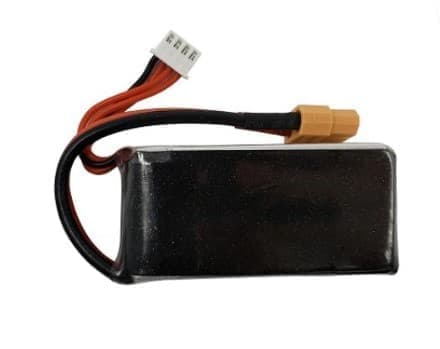 1 stk 6s 1300mAh 100C 22.2V med XT60-stik til RC Heli FPV Quadcopter Racing DIY Hobby - Tilbehør til fjernbetjening Legetøj Lipo batteri