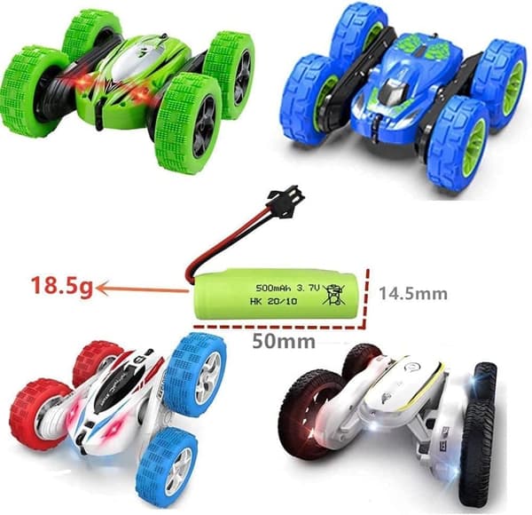 1 kpl 3.7V 500mAh DE35 DE38 DE50 TB202 TM201 TM202 TC141 DE44 TD202 TD161 - Lisävarusteet kauko-ohjattaville leluille Litiumakku