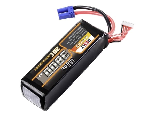 Reely modellbyggende batteripakke (LiIon) 22,2 V 3800 mAh Cellenummer: 6 20 C Softcase EC5 (RE-7853478)